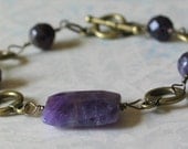 Chloe Amethyst Bracelet