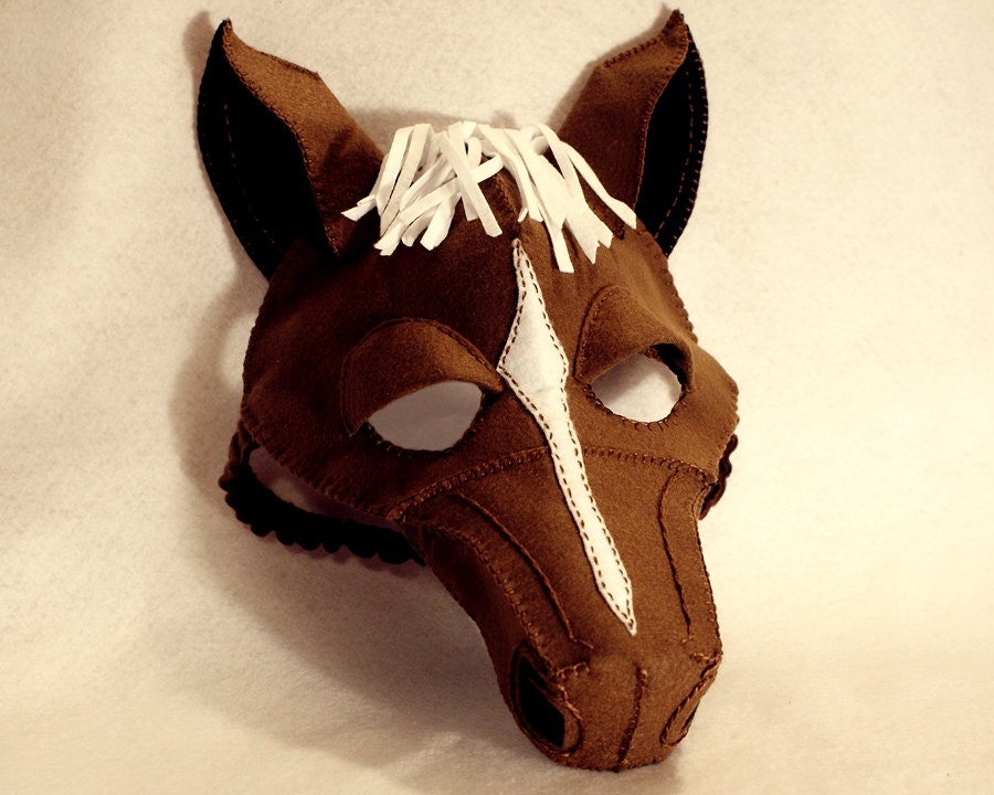 Horse Mask PDF Pattern