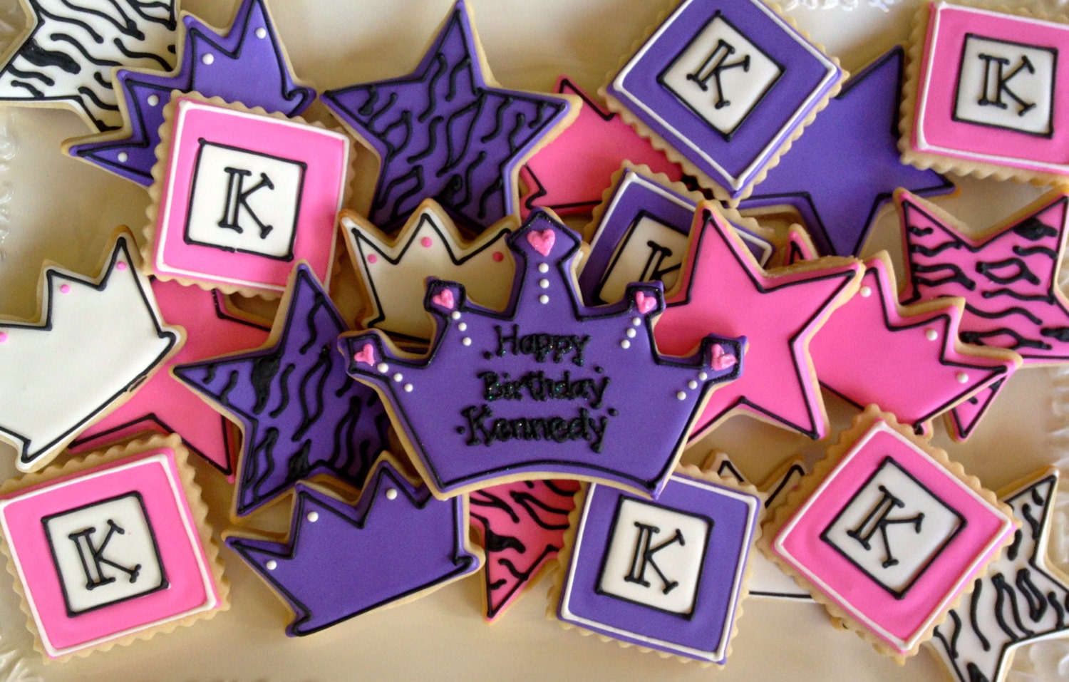 Leopard Animal Print Celebration Sugar Cookie Collection