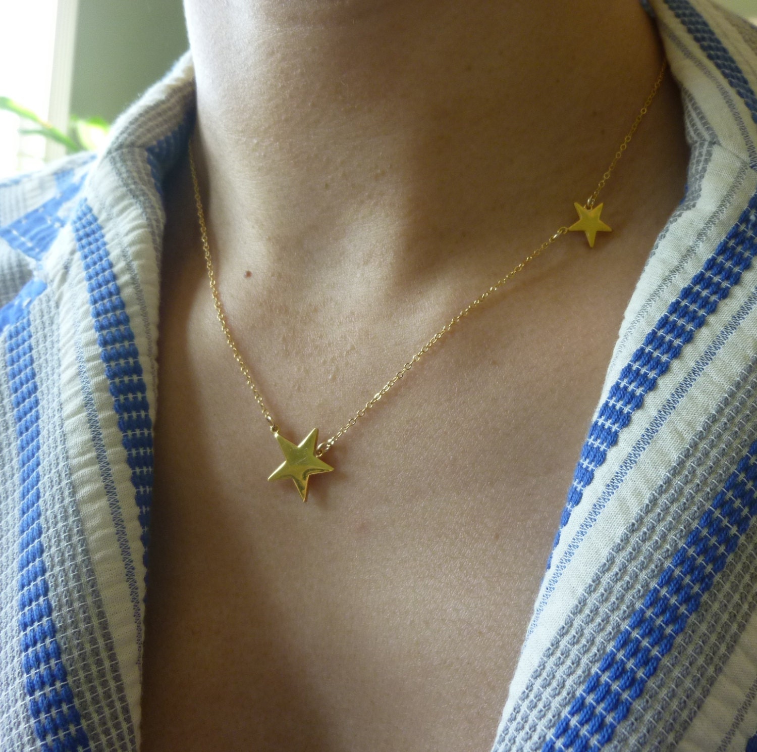 double star necklace-celebrity star necklace-gold initial necklace-sideways star necklace-star station necklace-star charm necklace