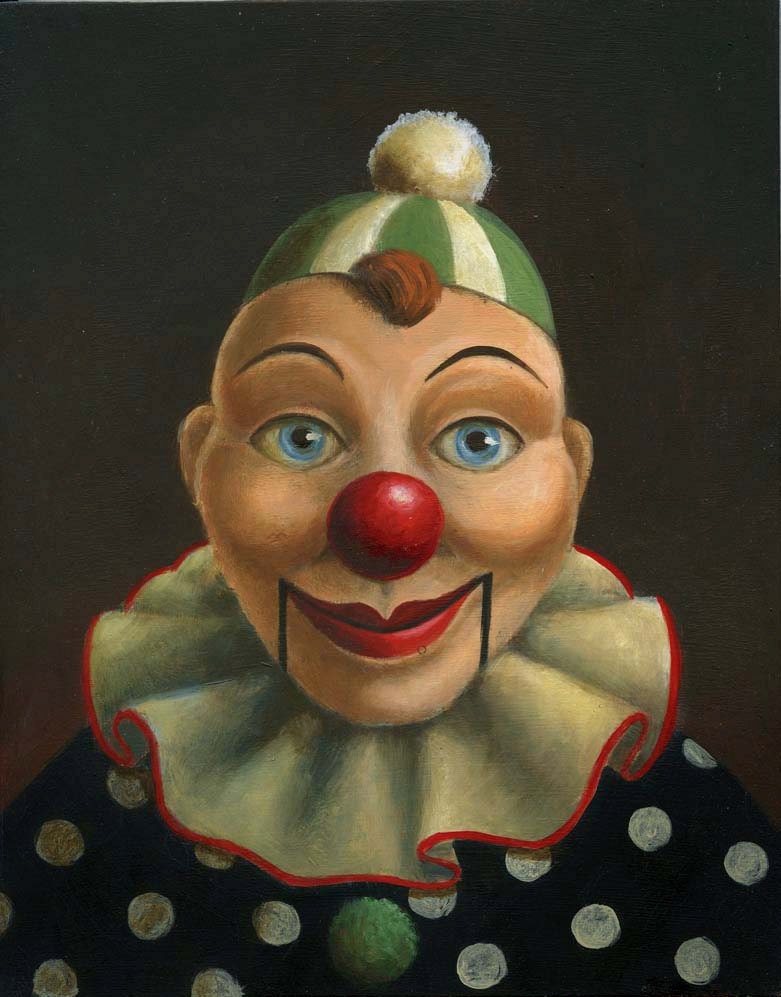 Ventriloquist Dummy Portrait - Clown
