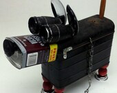 Hershey ... The Canine Assemblage Steampunk Robot Sculpture