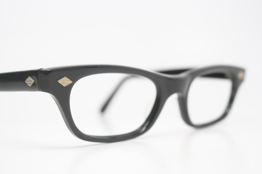 Vintage Cat Eye Glasses Black Vintage Eyeglass Frames