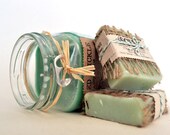 Fried Pickles Candle & Soap Set, Pickle Scented Candle, Soap, Natural Soy Wax