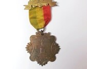 Antique Campaign Reunion Medal - Camp Alger, Leavenworth, Kansas - 1897 - RARE