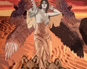 Columbia Indomita Giclée Print 8.5 x 11"