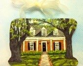 Custom House Paintings, all occasion, 5 inches up to 7 inches Paintings or Ornaments. Keepsakes