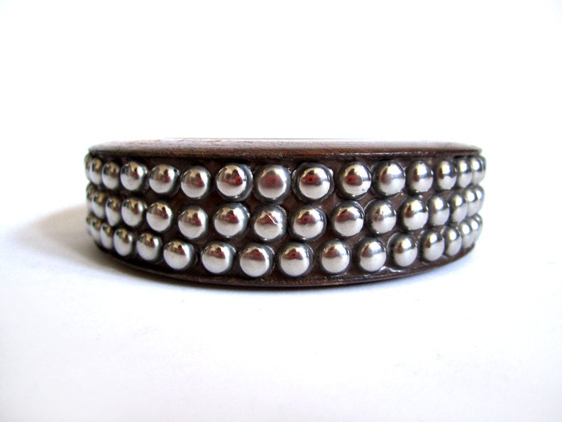 Wooden studded Bracelet bangle