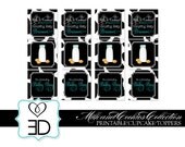 Milk and Cookies Collection - Printable Cupcake Toppers