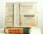 Mixed vintage text - VINTAGE PAPER PACK