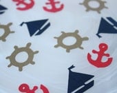Nautical Sea Anchor Sailboat & Helm Table Confetti / Party Decorations