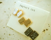 Miniature POP TART earring SET