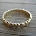14k Gold Bend Of Heart Ring, Women Engagement Ring, Gift For Girlfriend, Gold Vintage Inspired Classic Ring, Promise Ring, Bridal Jewelry