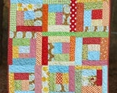 READY TO SHIP - Citrus Baby Quilt