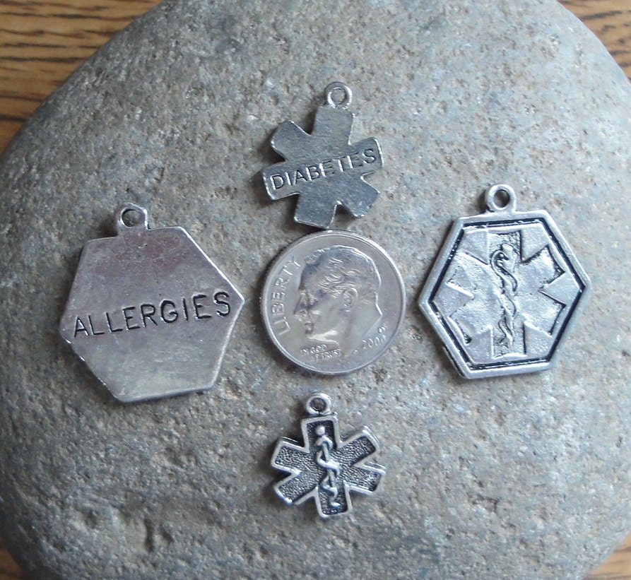 Additional Charms Added to Medic Alert Bracelets - ONLY to be Purchased with a Medic Alert Bracelet