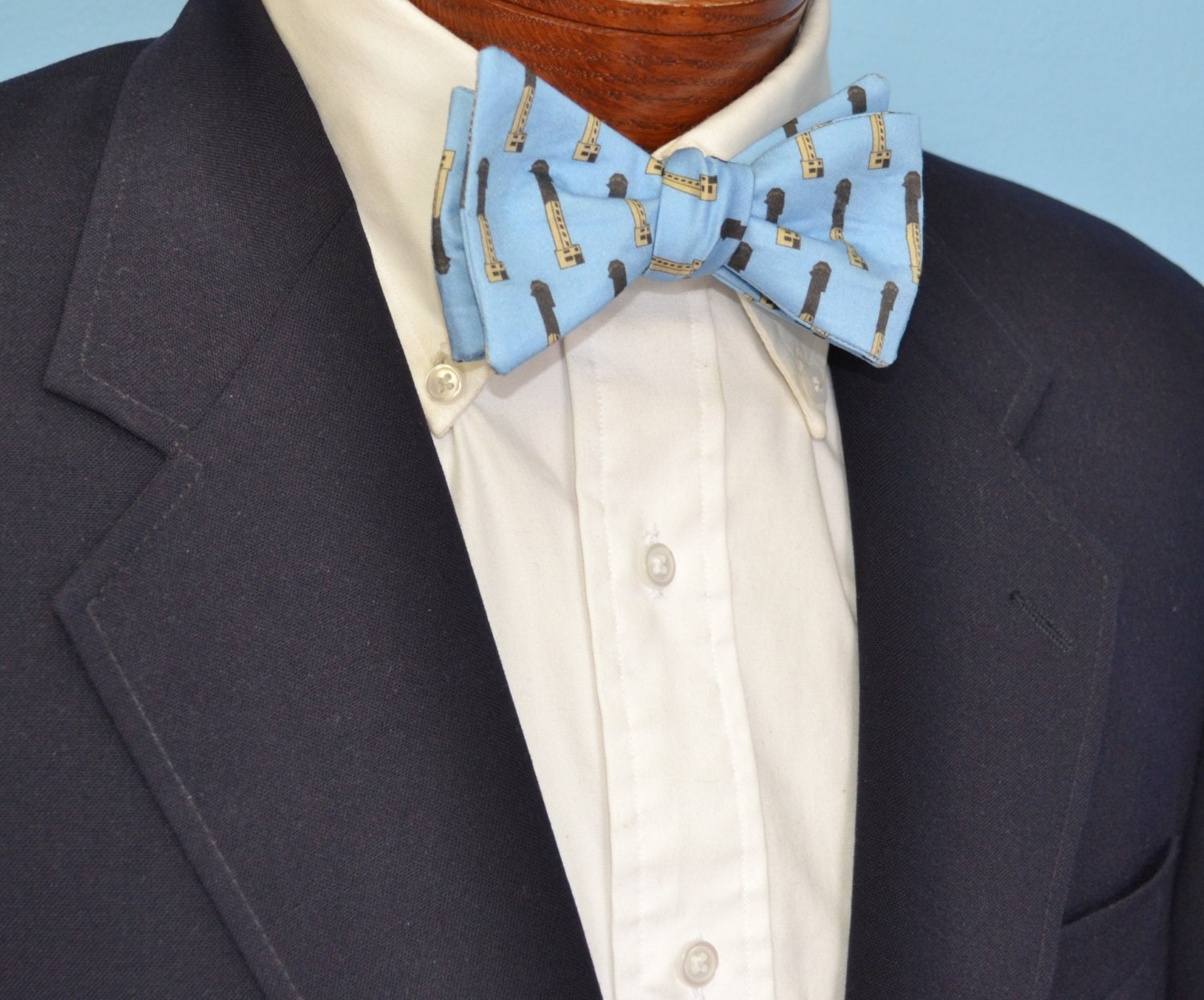 Sullivan's Island Lighthouse Bow Tie