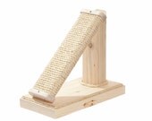 Natural Inclined Cat Scratcher with Cedar Post