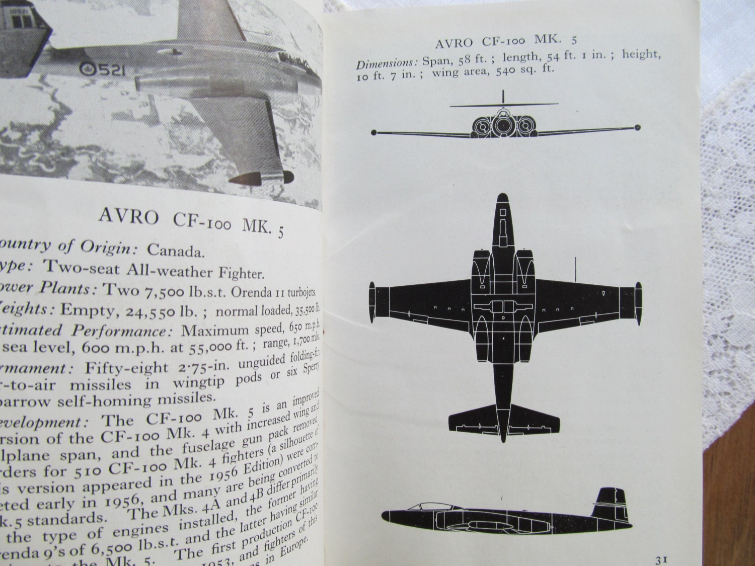 The Observers Book of Aircraft 1957