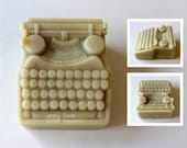 Vintage Typing Machine Silicone Soap Mold  ( Soap Republic )