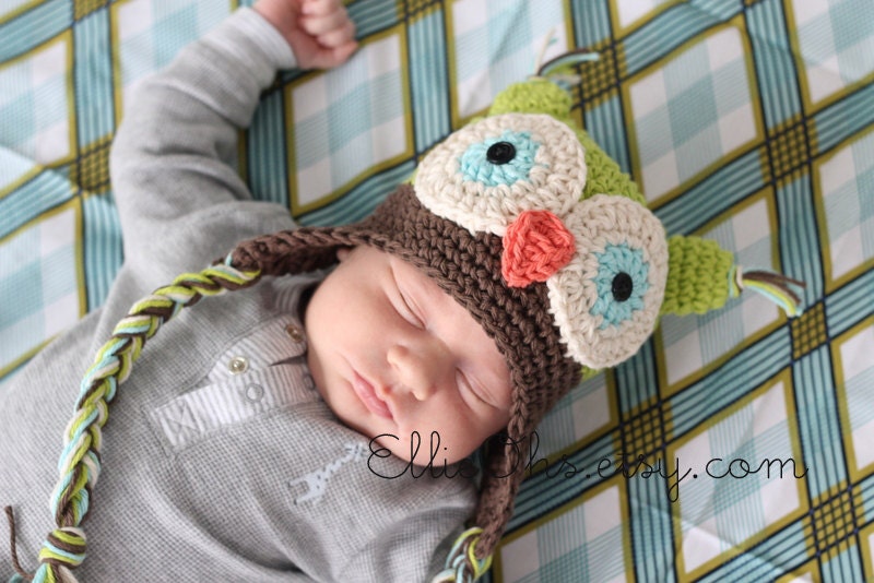 Owly Hat - customize your colors and size