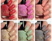 FULL SET Including Body Electric - Coney Island Queen  - Handmixed Nail Polish