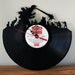 Godzilla Record Clock Recycled