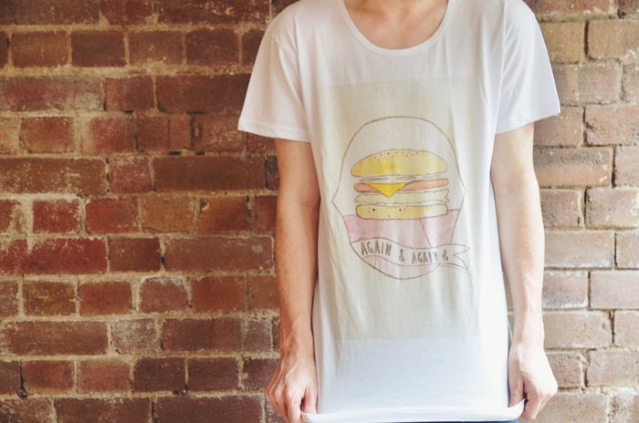 The Burger Tee - Medium