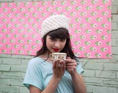 1960's Snow White Knit Hat