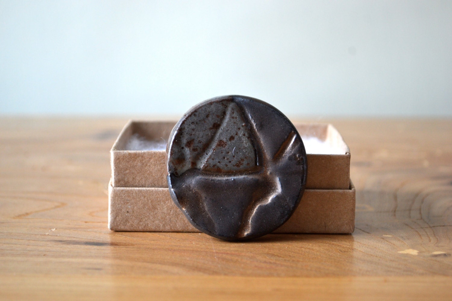 geometric- ceramic pin