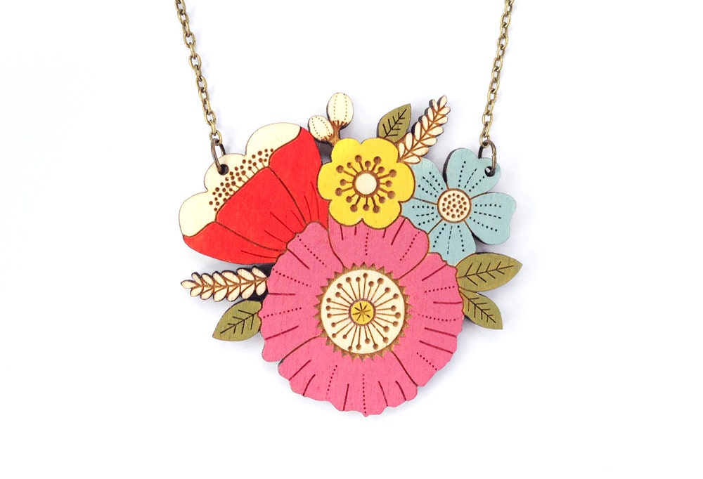 Poppy Posy Necklace