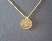 Gold Coin Necklace