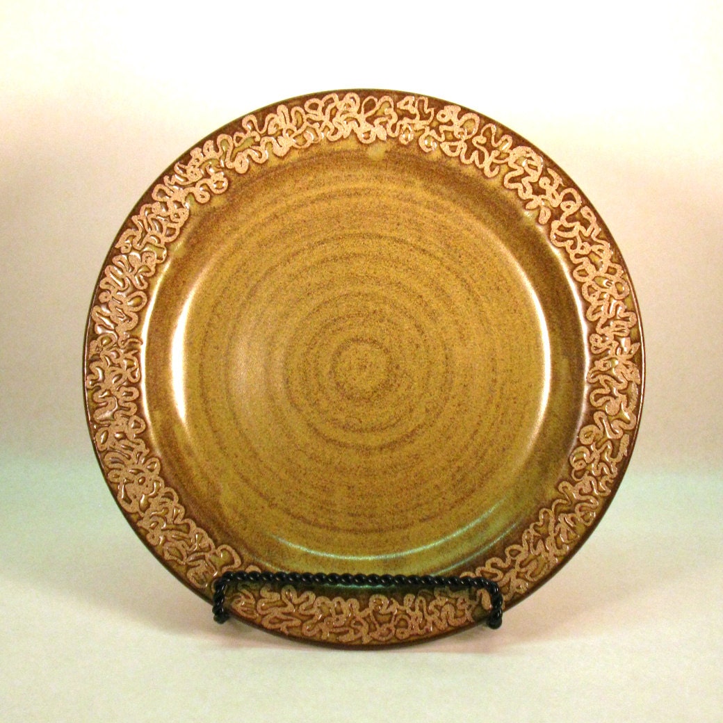 Stoneware Pottery Platter