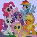 My Little Pony Friendship is Magic Cross Stitch Pattern the Mane Six
