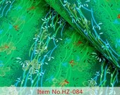 40% discount 23x17 inch (58x42cm) yuzen chiyogami paper sheet HZ-084 spring colors in green background origami sheet