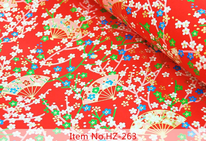 40% discount 23x17 inch (58x42cm) yuzen chiyogami paper sheet HZ-263  Yuzen Chiyogami paper for Japanese/Japan