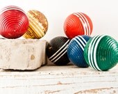 Vintage Croquet Balls Instant Collection, Home Decor, Retro Decor