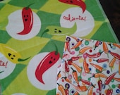 Teacher Gift, Reusable Lunch Pack, Graduation Gift, Gift Pack, Sandwich Wrap, Cloth Napkins, Chili Pepper