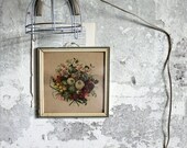 Vintage Aluminum Birdcage Light