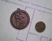 Vintage St. Christopher Medal or Coin