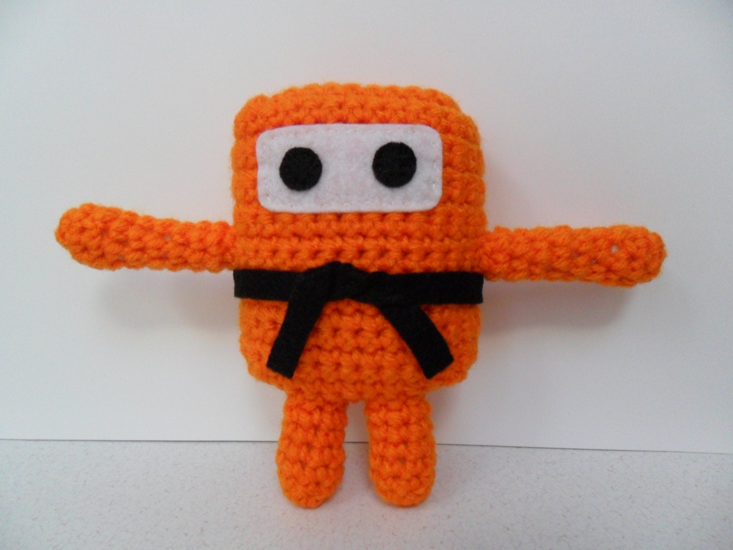 5 inch Ninja Plush - Pumpkin / Orange / Tangerine / Citrine / Citrus