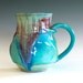 Large Coffee Mug, 16 oz, handmade ceramic cup, ceramic stoneware mug, coffee cup