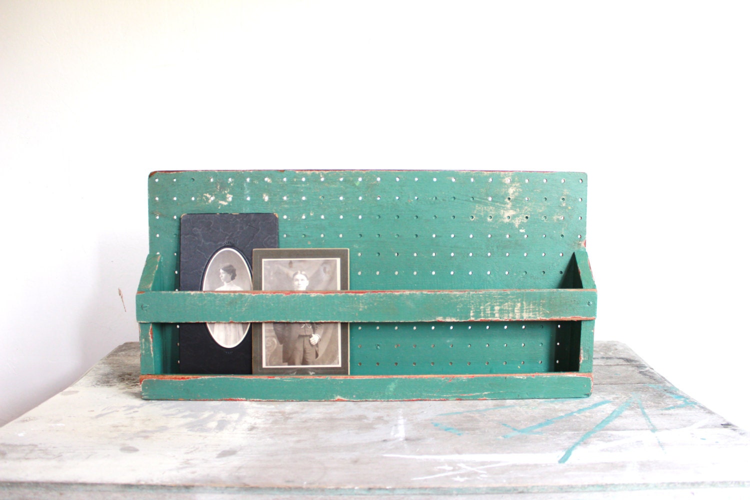 vintage utility rack
