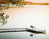 Fine Art Photography, Nature, Landscape, Lake Scene, Pastels, Vintage Look Print, 11x14 Photo