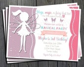 Fairy Birthday Invitation - FREE Thank You Card included Il_170x135