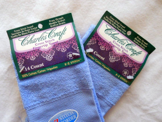 Aida Fabric - 14 count Cross Stitching Aida - Charles Craft Hand Towel