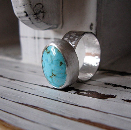Mens Turquoise Ring Size 9