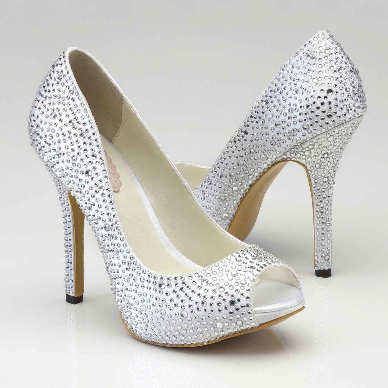 Crystal Wedding Shoes- High Heels