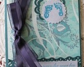 Miscarriage or Infant Loss - Handmade Sympathy Card