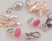 Pearl  and Semi-Precious Stone Bracelet