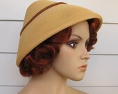 1960s Straw Hat by Genni New York